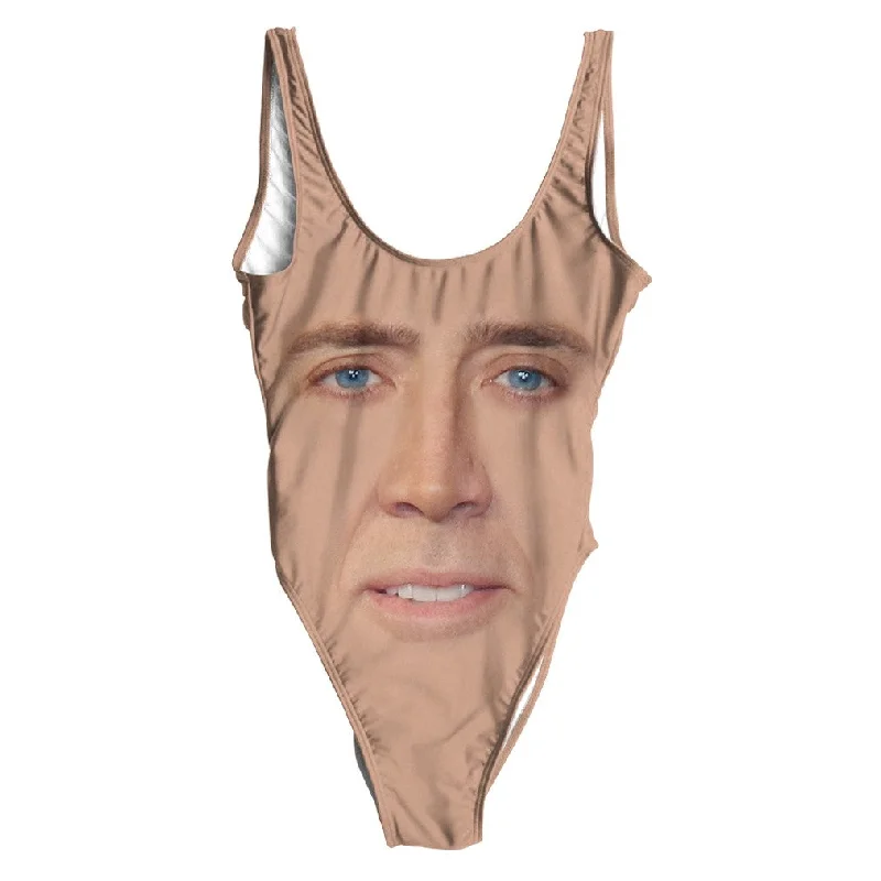 Cage Face Swimsuit - Regular Soft Beachwear Set