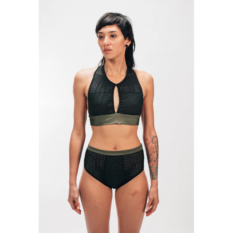 Black/Army Green