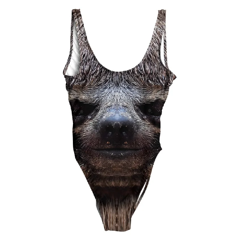 Happy Sloth Swimsuit - Regular Trendy Swimwear Set