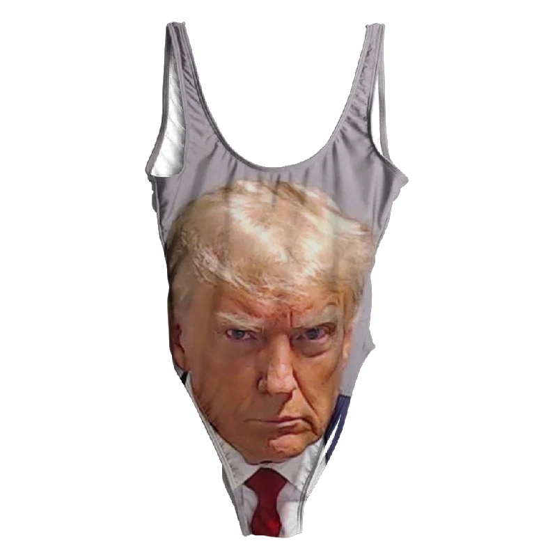 The Mugshot Swimsuit - Regular High-Waisted Swimwear
