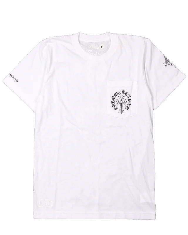 Tonal Horseshoe Logo T-Shirt-- Rayon Fabric Velvet Fabric Corduroy Fabric