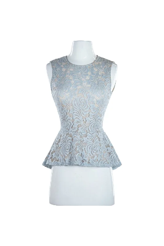 BCBG Maxazria Shirt-- Silk Blend Satin Velvet