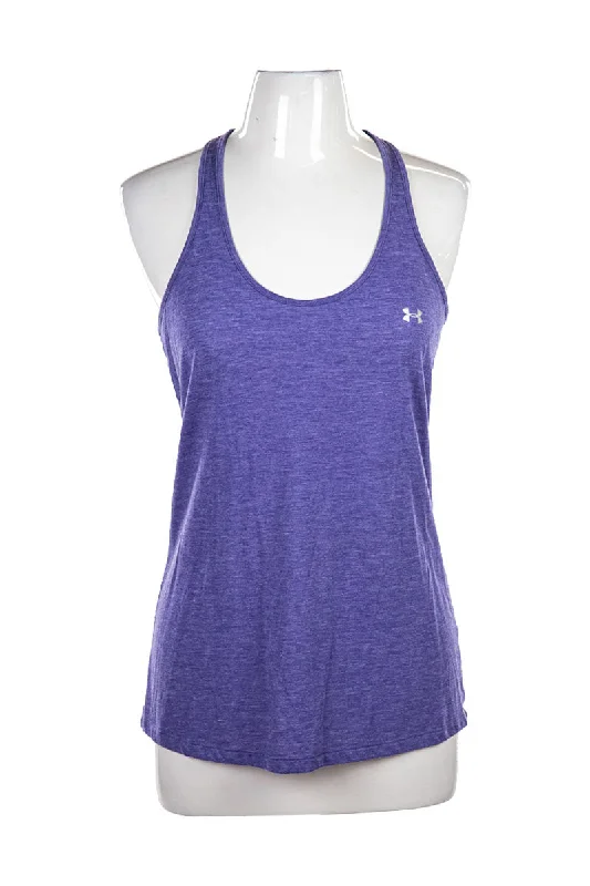 Under Armour Shirt-- Beaded Sequined Faux Fur