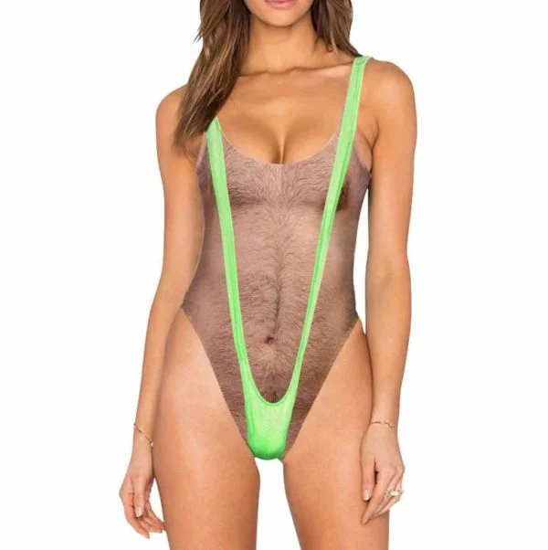 Borat Swimsuit - High Legged Comfortable Tankini Set