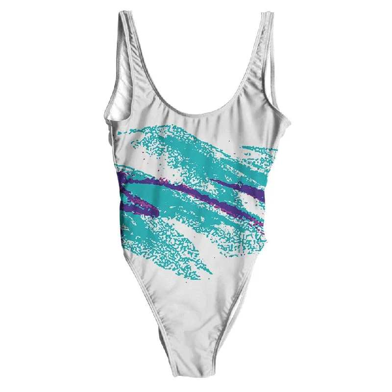 90s Swoosh Swimsuit - Regular Adjustable Strap Swimsuit