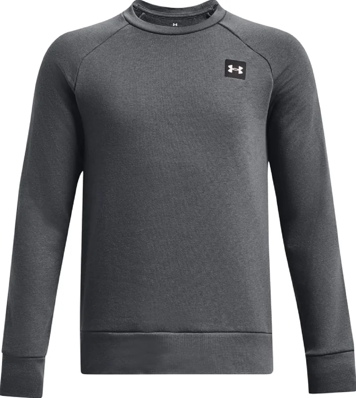 UA Rival Fleece Crew Neck T-Shirt - Boys|-|T-shirt à col rond en molleton UA Rival - Garçon-- Chenille Brocade Lace UA Rival Fleece Crew Neck T-Shirt - Boys|-|T-shirt à col rond en molleton UA Rival - Garçon-- Chenille Brocade Lace