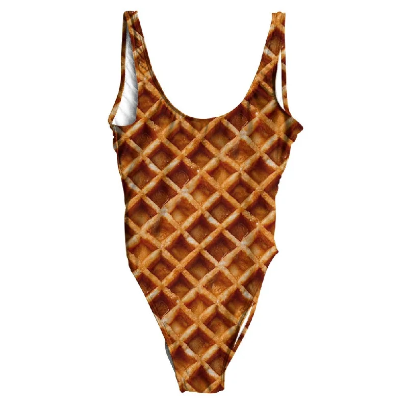 Beloved Waffle Swimsuit - Regular Strappy Back Bikini
