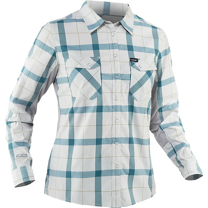 Women's Guide Shirt Long Sleeve-- Thin T-Shirt Open Front Quick Dry