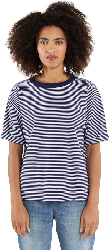 Heritage Striped T-Shirt - Women's|-|T-shirt rayé Heritage - Femme-- Ribbed T-Shirt High Neck Heavyweight Heritage Striped T-Shirt - Women's|-|T-shirt rayé Heritage - Femme-- Ribbed T-Shirt High Neck Heavyweight