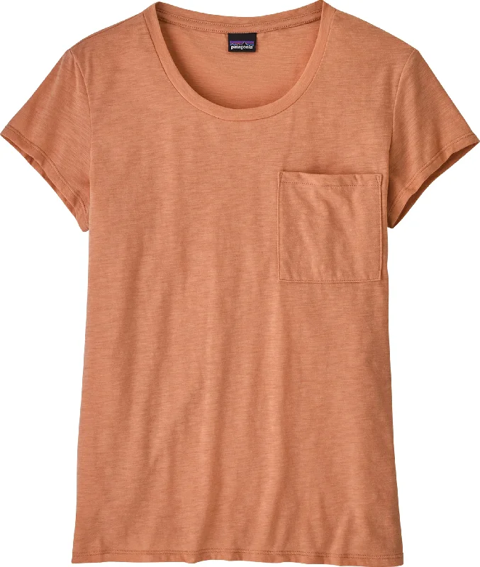 Mainstay Tee - Women's|-|T-shirt Mainstay - Femme-- Notch Collar Peter Pan Collar Cowl Neck Mainstay Tee - Women's|-|T-shirt Mainstay - Femme-- Notch Collar Peter Pan Collar Cowl Neck