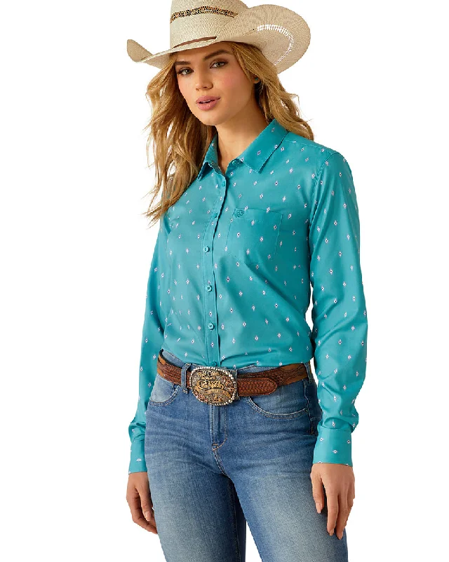 Women's Kirby Pro Shirt-- Handmade Hand-knitted Hand-woven