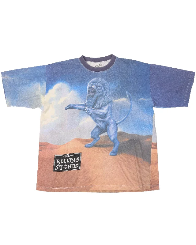 1998 Rolling Stones Europe Tour T-Shirt-- Anti-Pilling Machine Wash Handmade