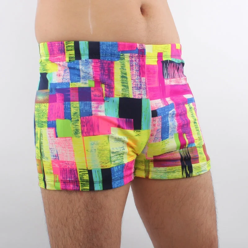 Hot Sale Lycra Fabric Sexy Swimsuit Vintage Print Beach Boxer Swimwear for Man 2019 Men Swimming Trunks Dropshipping Swimsuit with Skirt Hot Sale Lycra Fabric Sexy Swimsuit Vintage Print Beach Boxer Swimwear for Man 2019 Men Swimming Trunks Dropshipping Swimsuit with Skirt