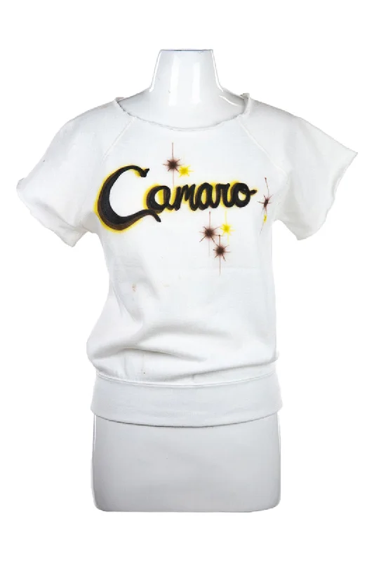 Vintage 80s Shirt-- Elasticated Padded Insulated