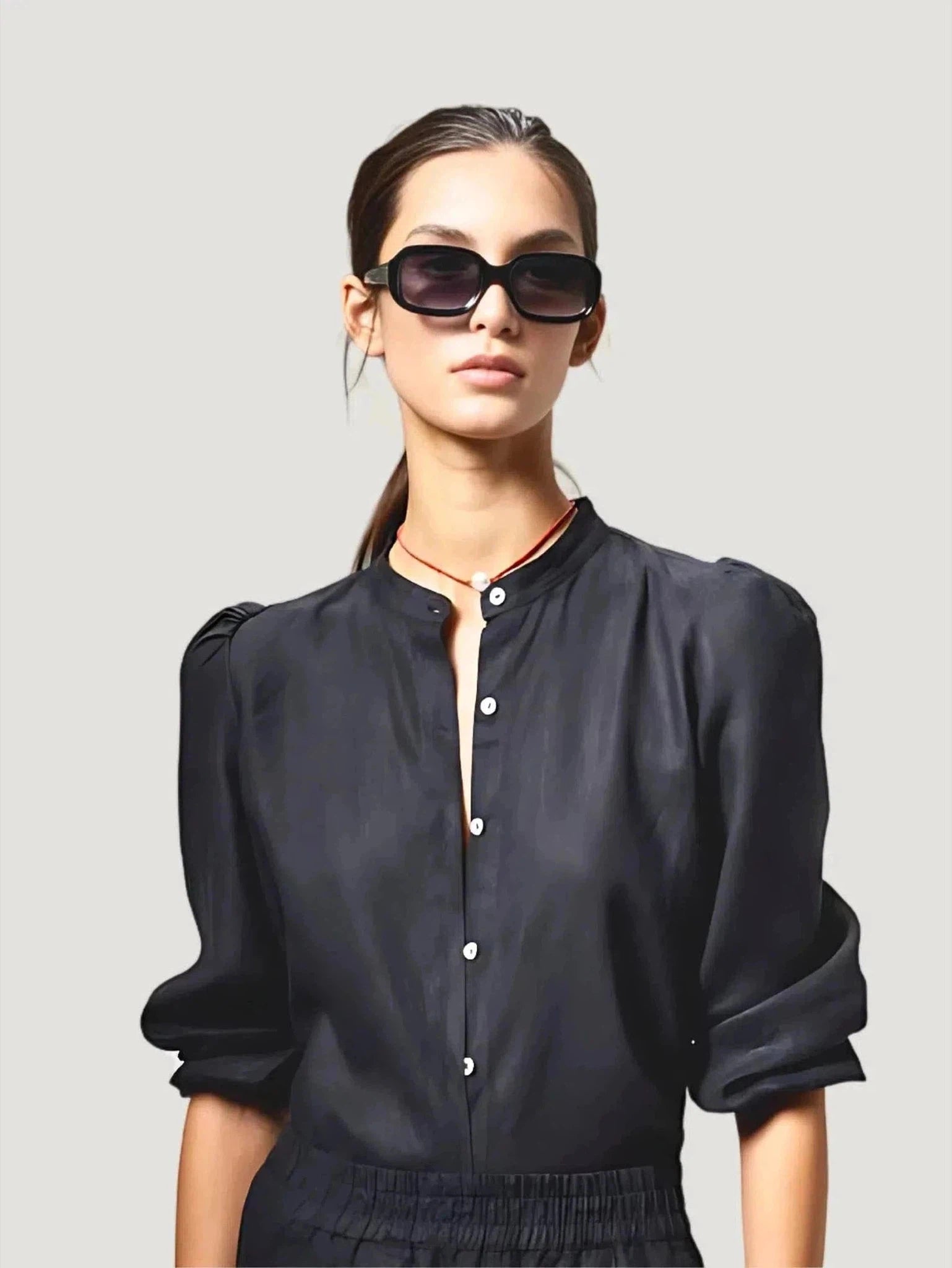 Lanhtropy Meknes Linen Shirt-- Chenille Blend Fleece Blend Nylon Blend