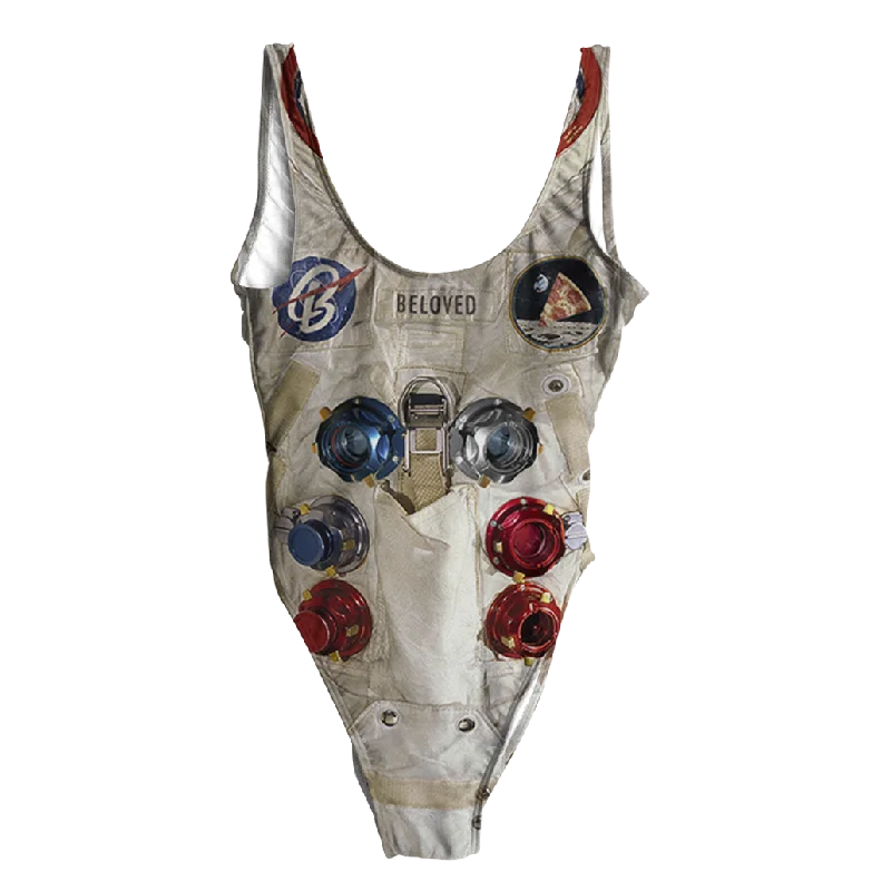 Astronaut Suit Swimsuit - Regular  Sleek Full Coverage