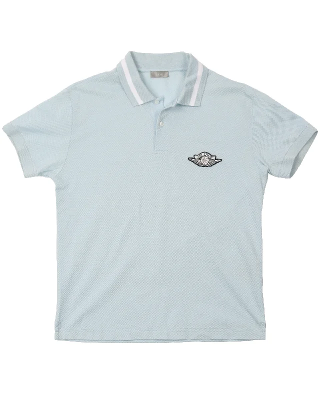 Air Dior Polo Shirt-- Fleece Nylon Spandex