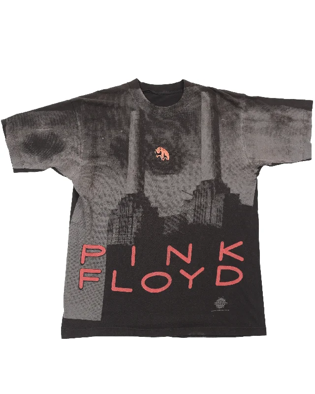 1991 Pink Floyd 'Animals' T-Shirt-- Mesh Canvas Denim