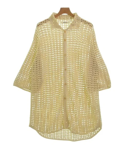 AURALEE Casual shirts-- Satin Fabric Silk Fabric Chiffon Fabric
