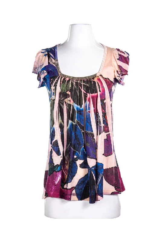 Casual Freedom Shirt-- Solid Color Striped Floral