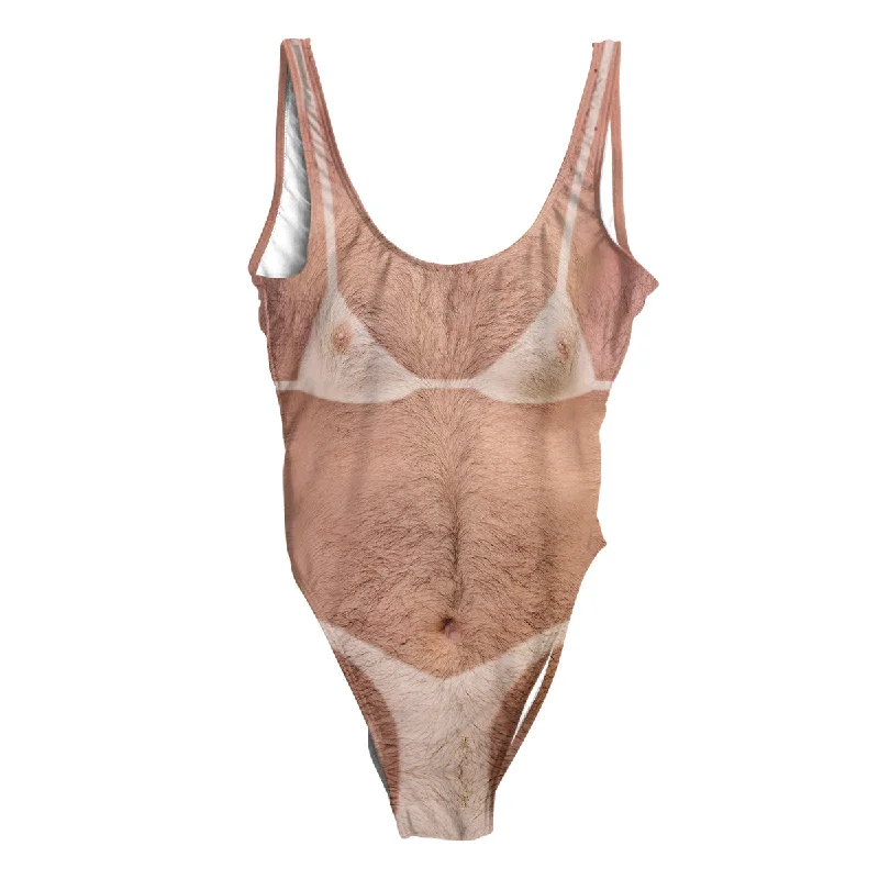 Tan Lines Sexy Chest Swimsuit - Regular Trendy Swimwear Set