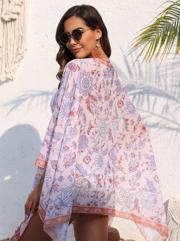 Blue Zone Planet | swimsuit with resort floral print swimsuit shawl (swimsuit not included) Classic Monokini Design Blue Zone Planet | swimsuit with resort floral print swimsuit shawl (swimsuit not included) Classic Monokini Design