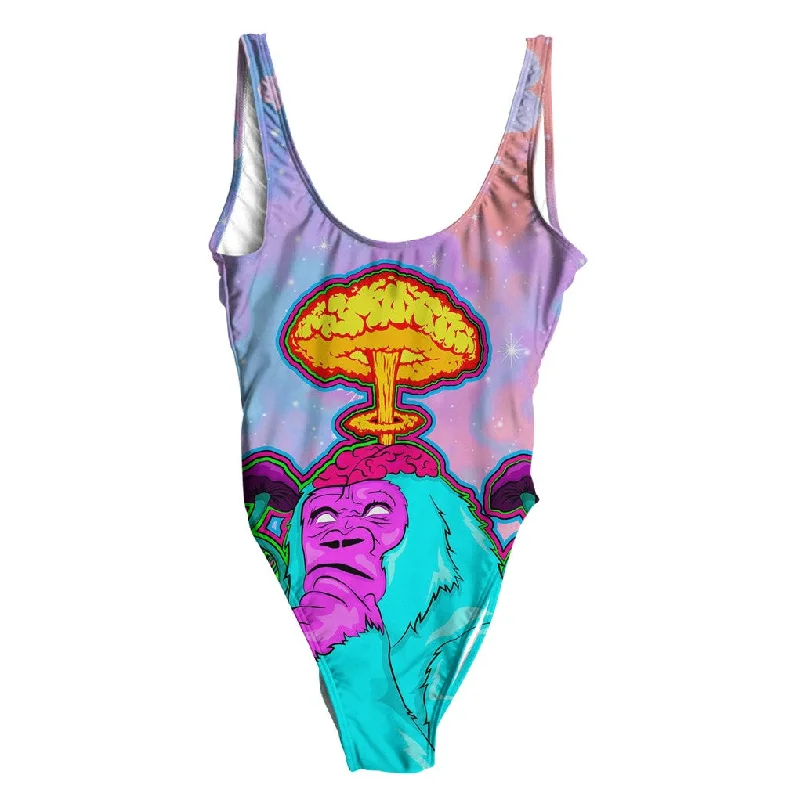 Stoned Ape Psychedelic Swimsuit - Regular Strapless Swimsuit Top