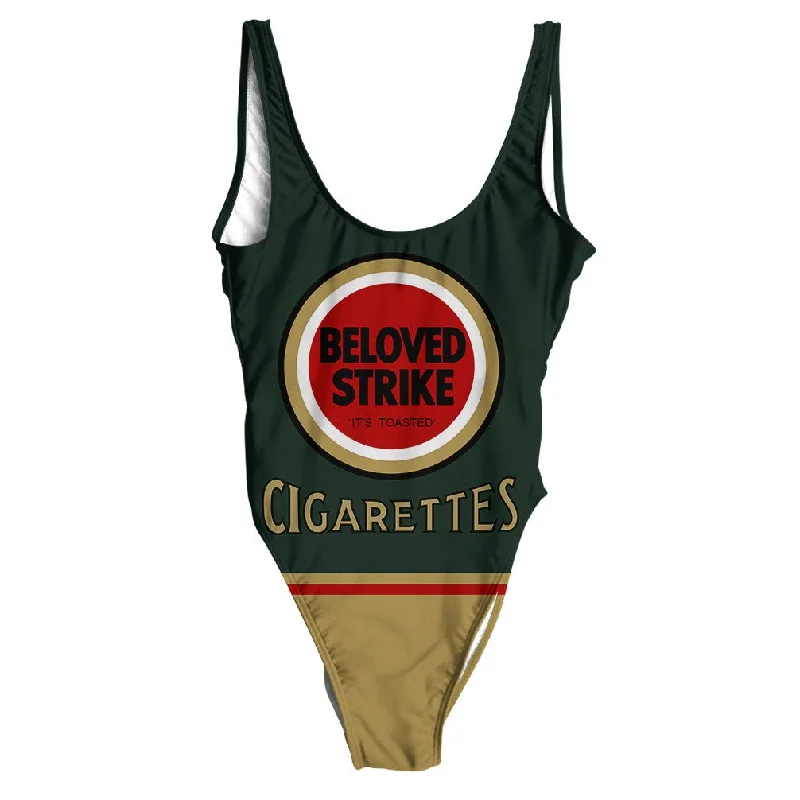 Beloved Strike Swimsuit - Regular Deep-V Swimsuit Design
