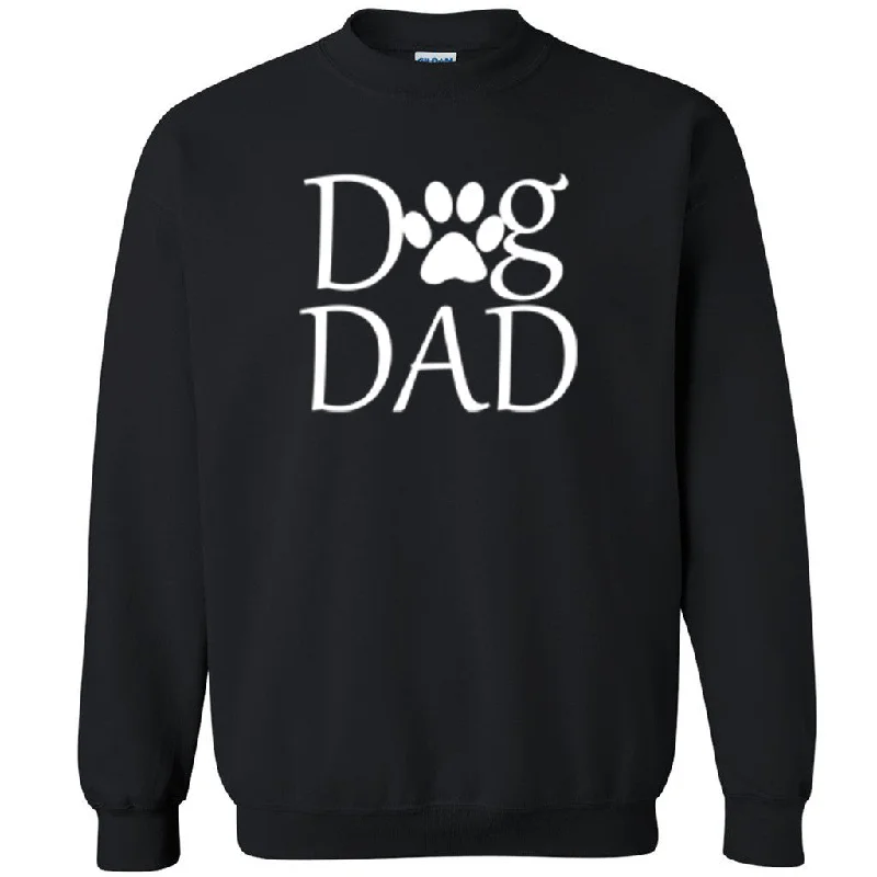 Zexpa Apparelâ„¢ Dog Dad Paw Print Unisex Crewneck Dog Dad Dog Mom rescue dog Sweatshirt Hoodie with V-Neck Classic Versatile Zexpa Apparelâ„¢ Dog Dad Paw Print Unisex Crewneck Dog Dad Dog Mom rescue dog Sweatshirt Hoodie with V-Neck Classic Versatile