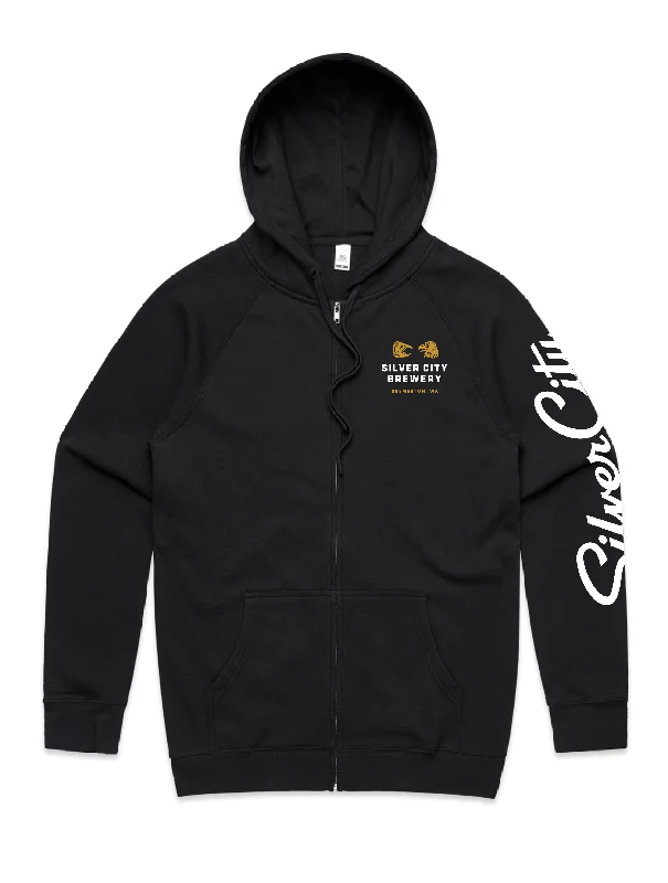 Silver City Brewery · Sea & Sky Black Zip Hoodie Hoodie with Camouflage Military Edgy Silver City Brewery · Sea & Sky Black Zip Hoodie Hoodie with Camouflage Military Edgy