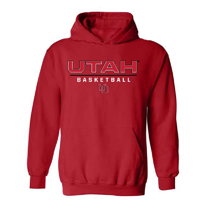 Utah - NCAA Women's Basketball : Grace Foster - Classic Shersey Hooded Sweatshirt Hoodie with Elastic Cuffs Stretchable Comfortable Utah - NCAA Women's Basketball : Grace Foster - Classic Shersey Hooded Sweatshirt Hoodie with Elastic Cuffs Stretchable Comfortable