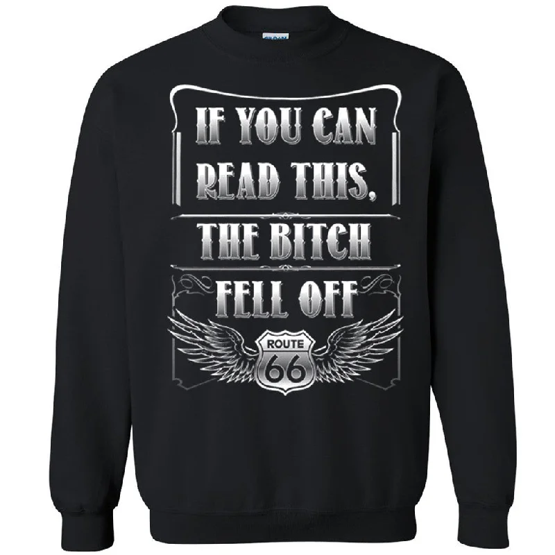 Zexpa Apparelâ„¢ If You Can Read This Route 66 Unisex Crewneck American Classic Sweatshirt Hoodie with Hidden Zipper Minimalist Clean Zexpa Apparelâ„¢ If You Can Read This Route 66 Unisex Crewneck American Classic Sweatshirt Hoodie with Hidden Zipper Minimalist Clean