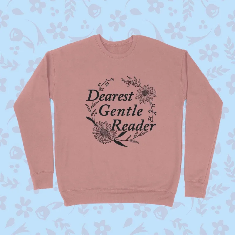 DEAREST GENTLE READER Unisex Sponge Fleece Sweatshirt Hoodie with Back Slit Movement Comfort DEAREST GENTLE READER Unisex Sponge Fleece Sweatshirt Hoodie with Back Slit Movement Comfort