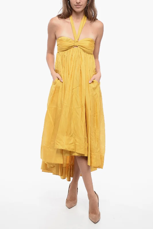 Zimmermann Flared Silk DEVI Halterneck Dress 40 Italian size Tunics Occasion special Zimmermann Flared Silk DEVI Halterneck Dress 40 Italian size Tunics Occasion special