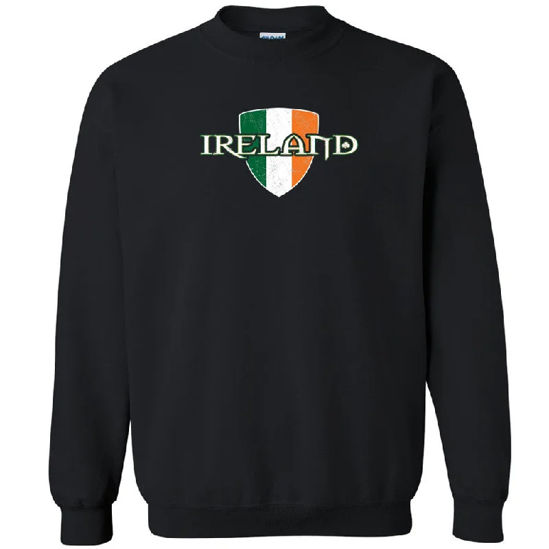 Zexpa Apparelâ„¢ Ireland Shield Flag Unisex Crewneck Irish St. Patrick Day Sweatshirt Hoodie with Turtle Neck Cozy Winter Zexpa Apparelâ„¢ Ireland Shield Flag Unisex Crewneck Irish St. Patrick Day Sweatshirt Hoodie with Turtle Neck Cozy Winter
