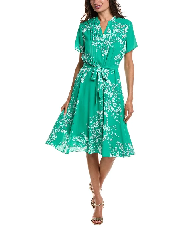 Nanette Nanette Lepore Pleated Bodice Dress Tunics Stylish elegant