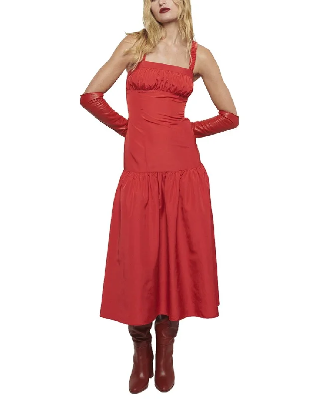 Derek Lam 10 Crosby Selena Gathered Bust Dress Tunics Top rated