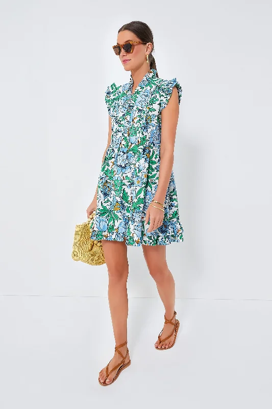 Betty Print Elana Dress Tunics Practical easy-care