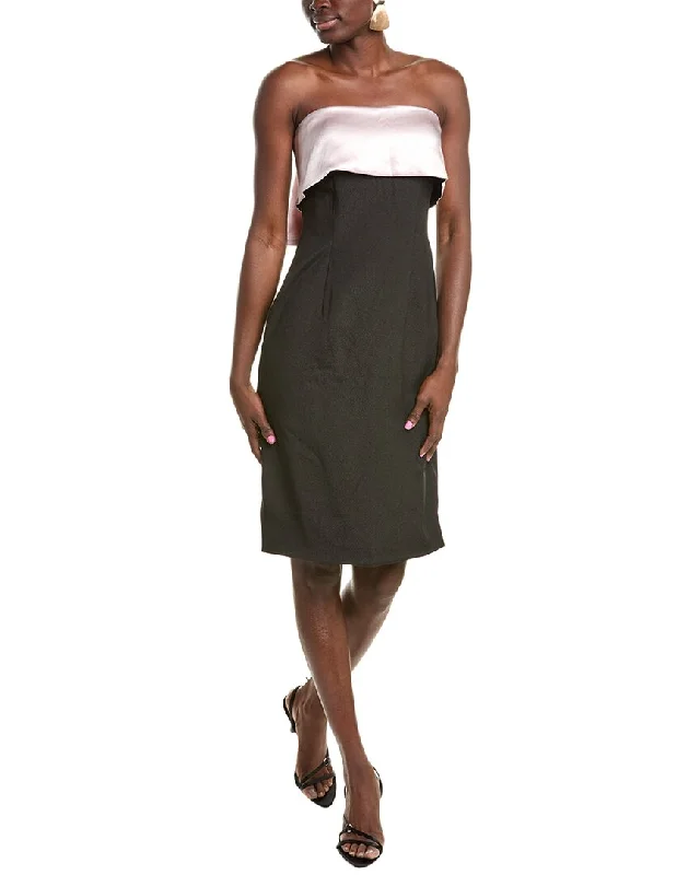 Rene Ruiz Strapless Mikado & Crepe Cocktail Dress Tunics Stylish elegant