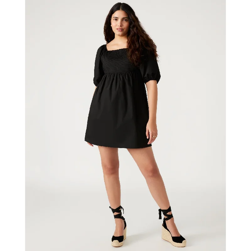 Inara Dress Black Tunics Handmade artisanal
