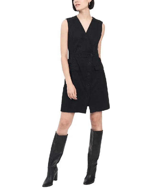 Derek Lam 10 Crosby Elena Sleeveless Utility Dress Tunics New arrival