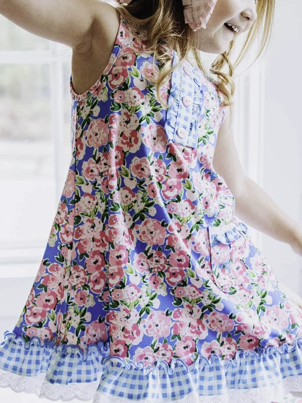 Everyday Play Dress - Joyful Poppies Tunics Stylish elegant
