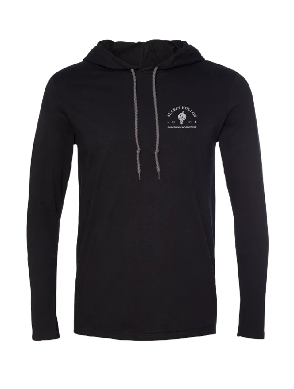 Sleepy Hollow Decapitation Services · Jersey Hoodie Hoodie with Thumb Holes Functional Cozy Sleepy Hollow Decapitation Services · Jersey Hoodie Hoodie with Thumb Holes Functional Cozy