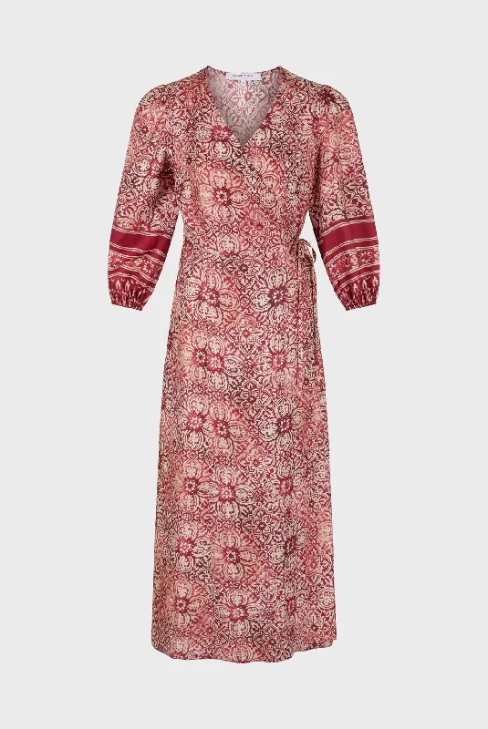 Dress Edenn Dzra6z174 Red Tunics Velvet soft