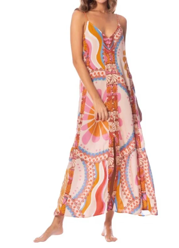 Oasis Dress In Sun Stamps Tunics Top rated