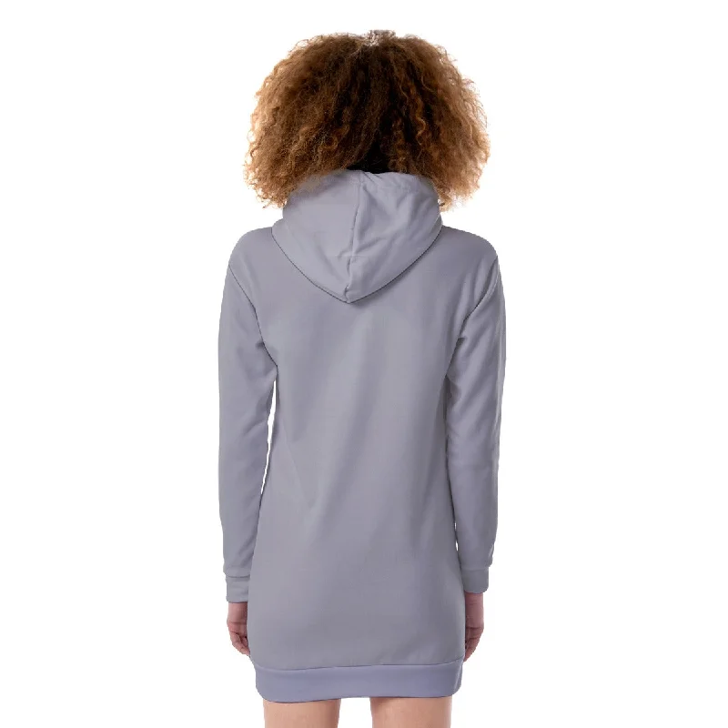All-Over Print Women's Heavy Fleece Long Hoodie Hoodie with Drop Shoulder Relaxed Streetwear All-Over Print Women's Heavy Fleece Long Hoodie Hoodie with Drop Shoulder Relaxed Streetwear