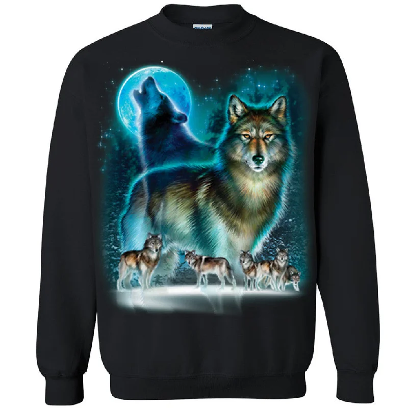Zexpa Apparelâ„¢ Full-Moon Wolf Howling Unisex Crewneck Tribal Native Design Sweatshirt Hoodie with Zipper Versatile Modern Zexpa Apparelâ„¢ Full-Moon Wolf Howling Unisex Crewneck Tribal Native Design Sweatshirt Hoodie with Zipper Versatile Modern