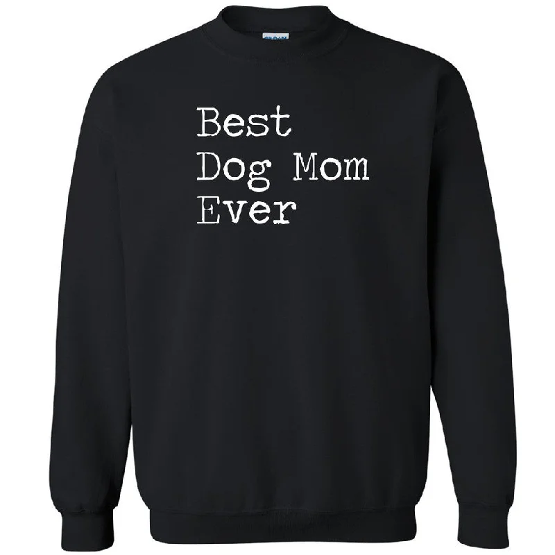 Zexpa Apparelâ„¢ Best Dog Mom Ever Unisex Crewneck Rescue Dog Mothers Day Gift Sweatshirt Cotton Hoodie Fleece Lining Warmth Zexpa Apparelâ„¢ Best Dog Mom Ever Unisex Crewneck Rescue Dog Mothers Day Gift Sweatshirt Cotton Hoodie Fleece Lining Warmth
