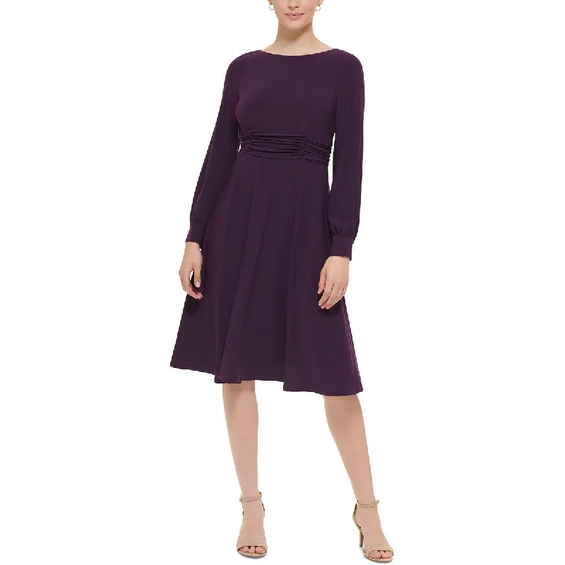Jessica Howard Womens Ruched  Wear to Work Dress Tunics Spring floral
