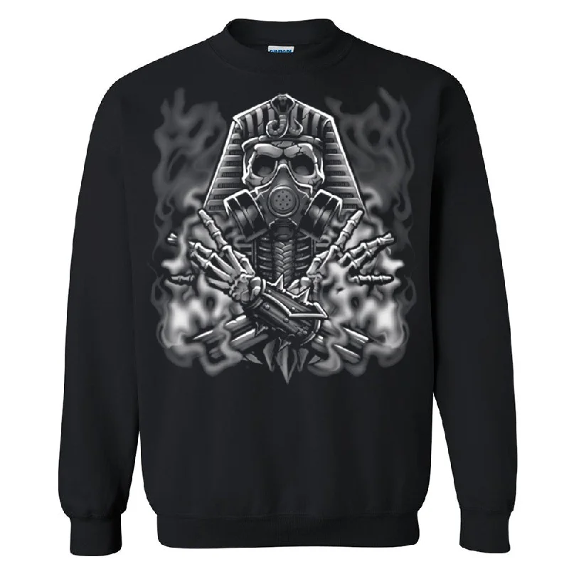 Zexpa Apparelâ„¢ Egyptian Skull Unisex Crewneck Ancient Egyptian Gods RA Cool Sweatshirt Hoodie with Slim Fit Tailored Modern Zexpa Apparelâ„¢ Egyptian Skull Unisex Crewneck Ancient Egyptian Gods RA Cool Sweatshirt Hoodie with Slim Fit Tailored Modern